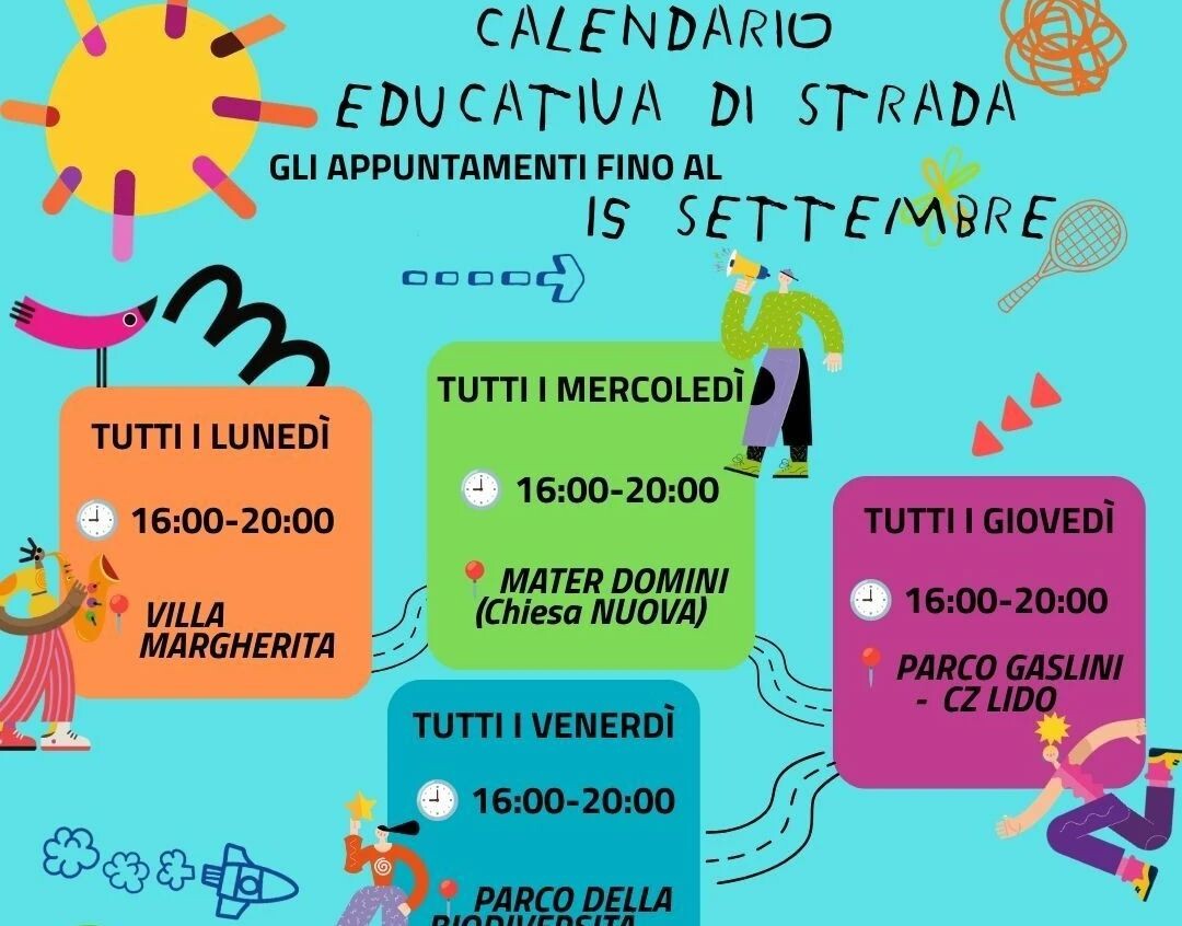 images Catanzaro, Educativa di Strada: al via le attività estive del progetto DesTEENazione