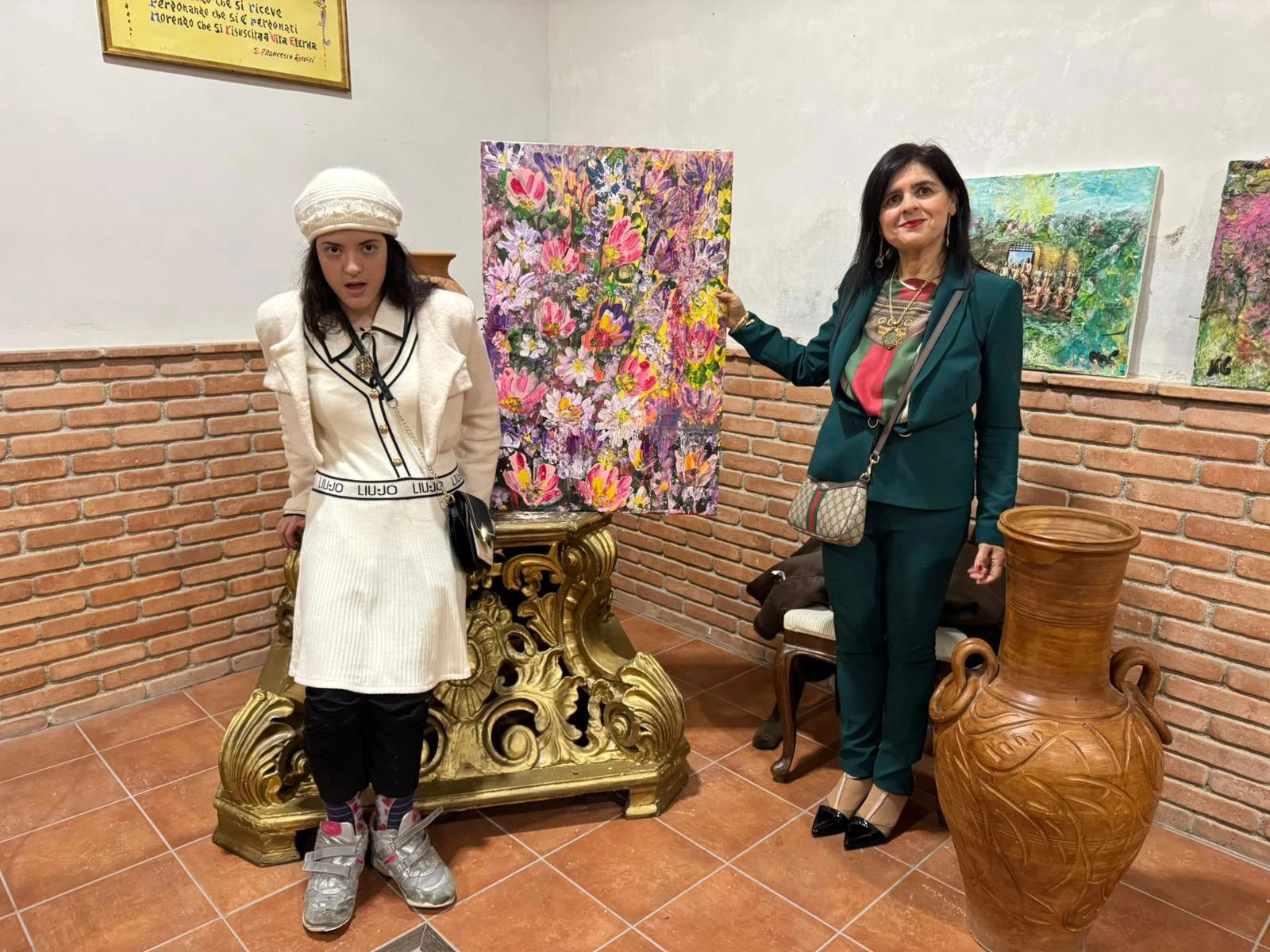 Catanzaro, la giovane artista Miriam Gentile inaugura la sua prima mostra alla chiesa del Monte 
