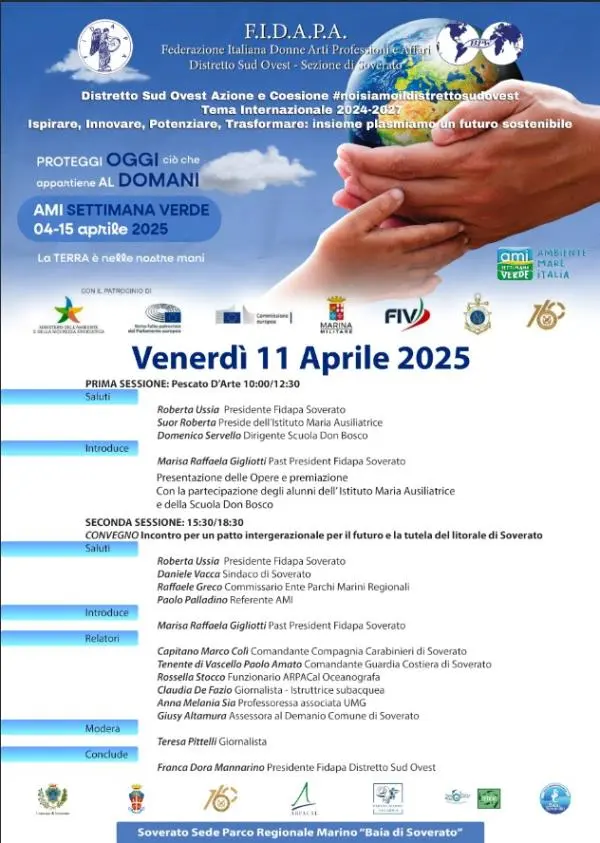 images "Un patto intergenerazionale per il litorale di Soverato": venerdì 11 aprile il convegno Fidapa