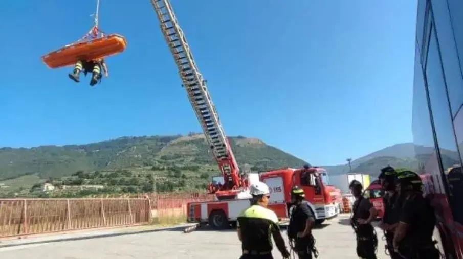 images Giorni di formazione a Lamezia per i Vigili del fuoco del nucleo SAF