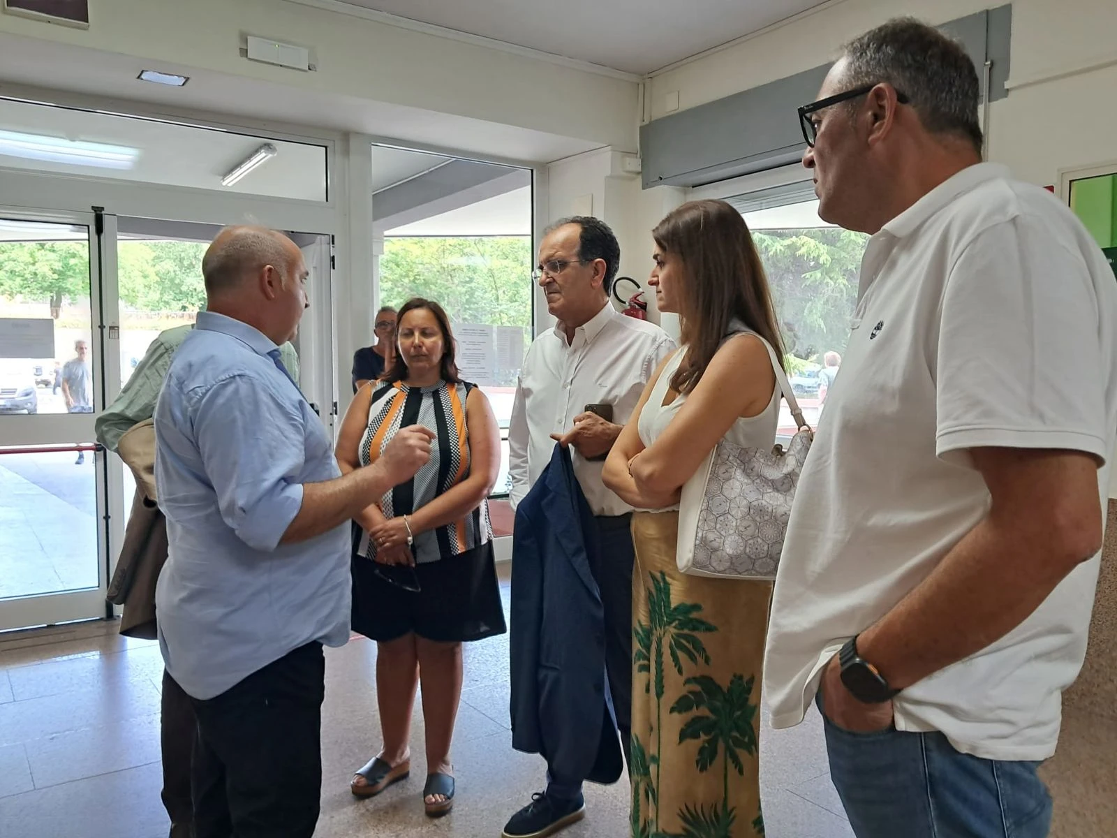 Bruno visita l'ospedale di Serra San Bruno: "Struttura efficiente, ma senza personale il diritto alla salute resta a rischio"