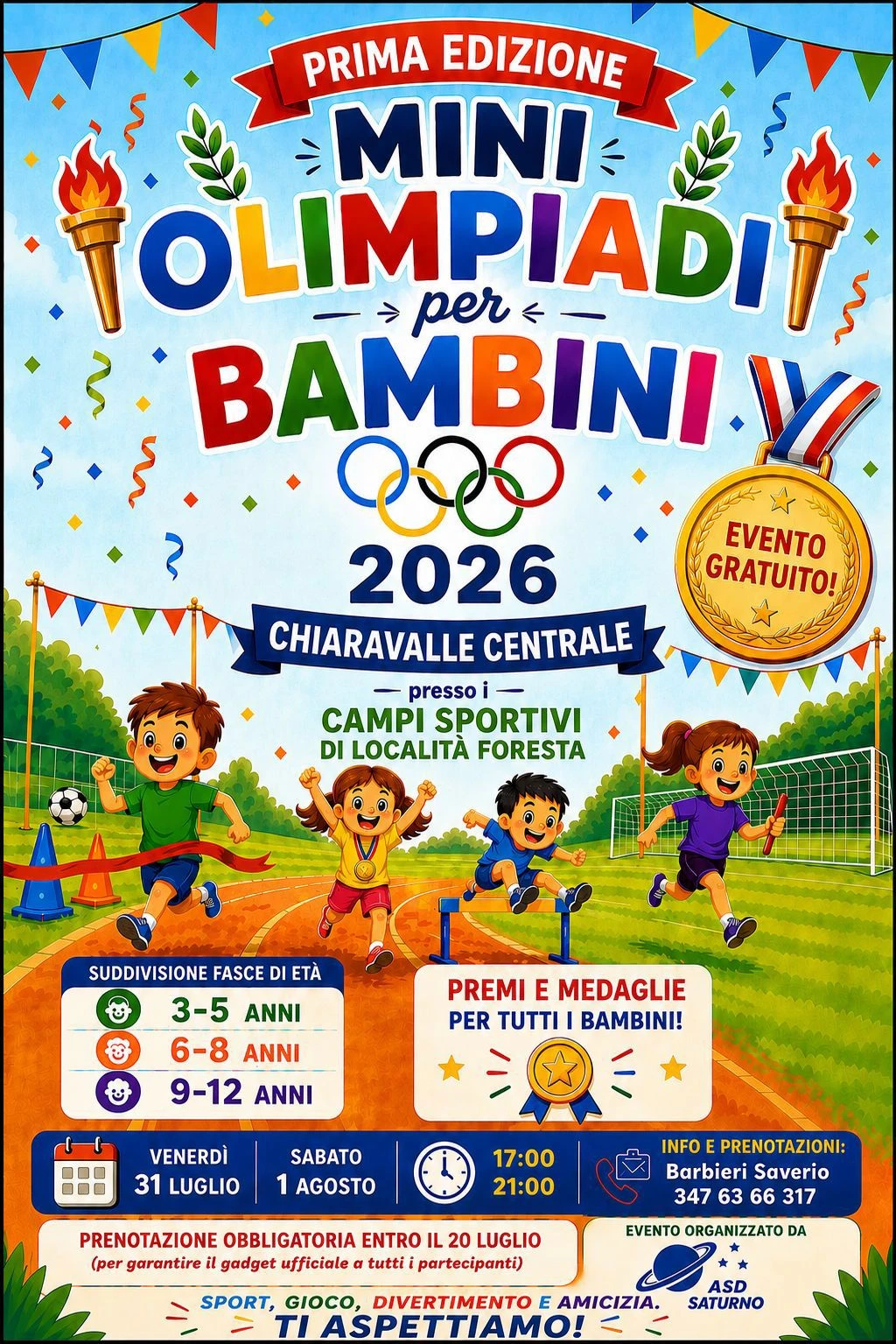 Chiaravalle, la politica come impegno sociale: Saturno promuove sport gratuito e inclusione