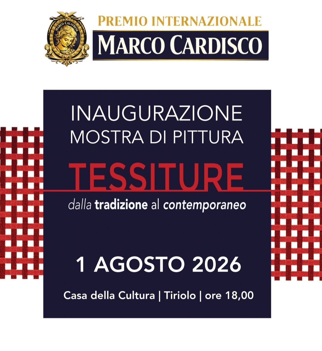 images Tiriolo rinnova la sua visione culturale con il "Premio Internazionale di pittura Marco Cardisco"