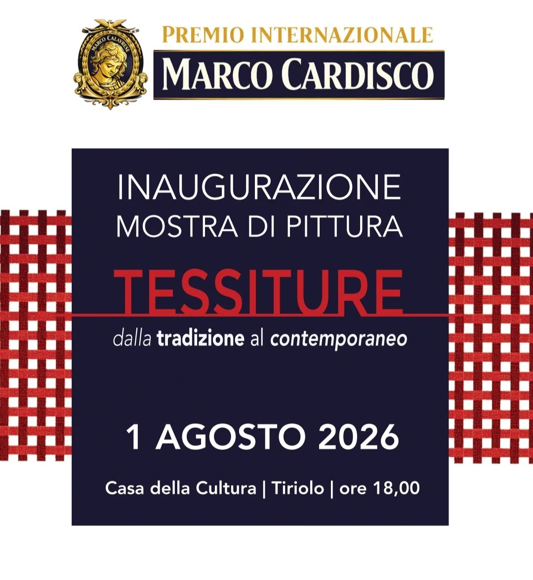 Tiriolo rinnova la sua visione culturale con il "Premio Internazionale di pittura Marco Cardisco"