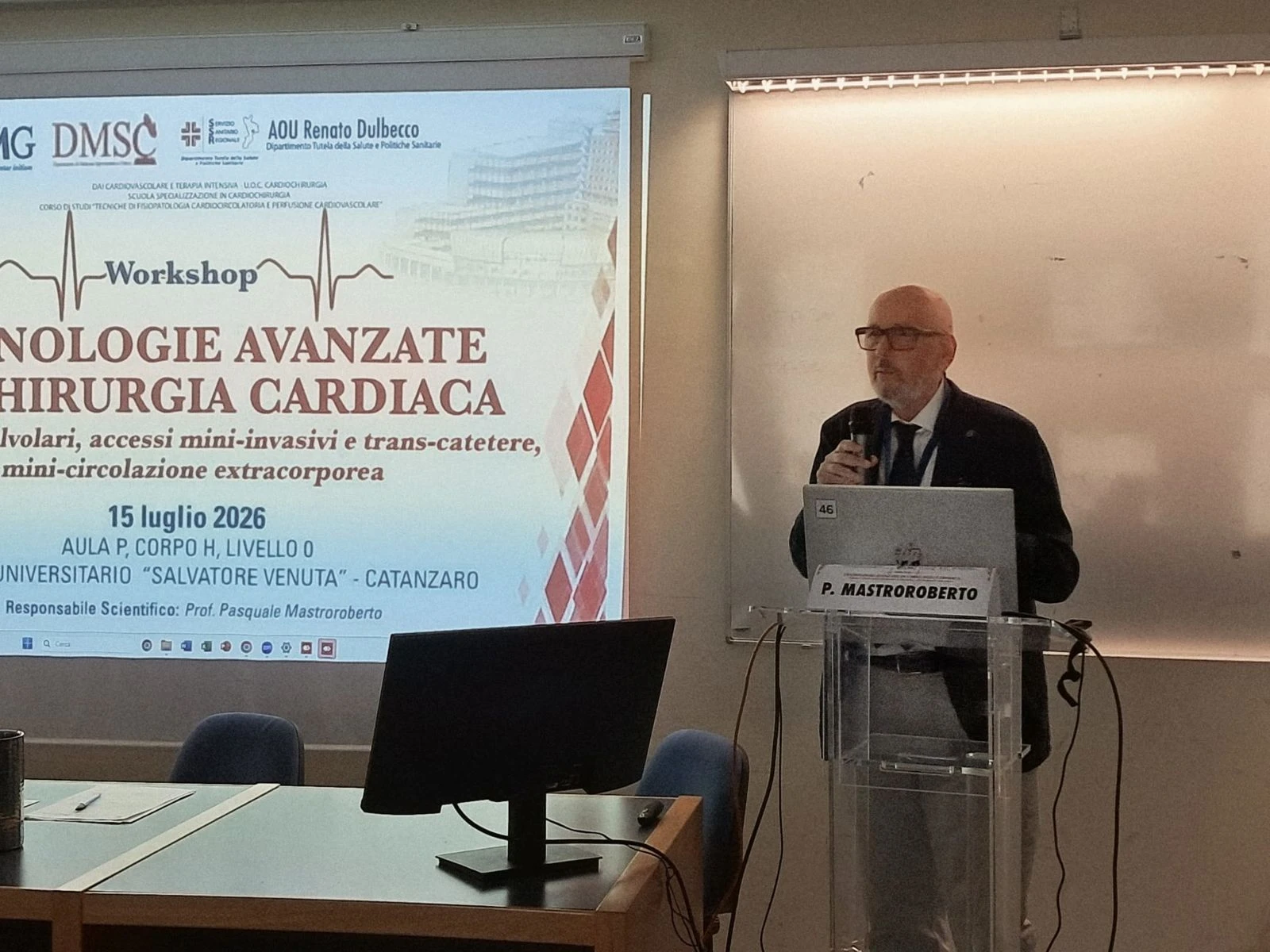 Cardiochirurgia d'eccellenza a Catanzaro: all'UMG il focus sulle tecnologie più avanzate