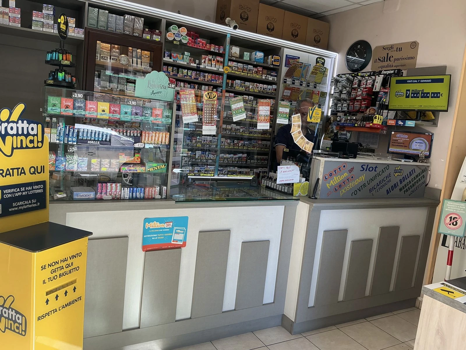 La fortuna bacia Lamezia: con un euro vince un milione