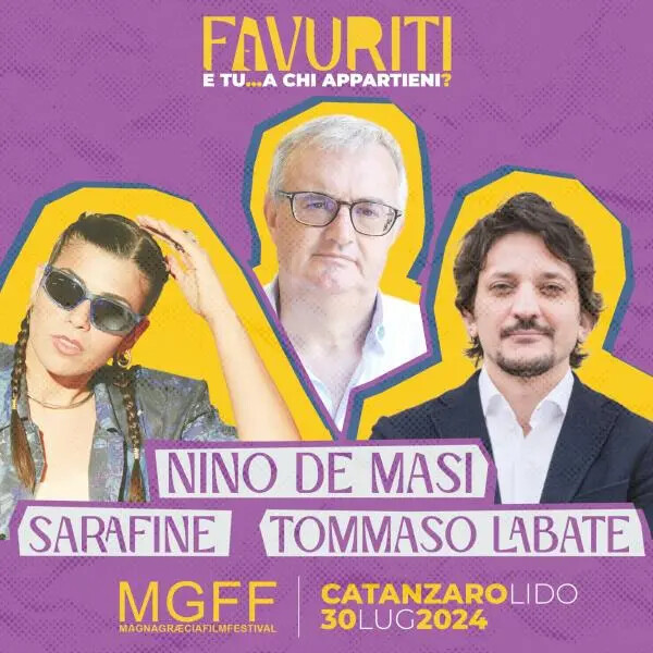 Al MGFF, la presentazione del progetto 'Favuriti' di De Masi images Al MGFF, la presentazione del progetto 'Favuriti' di De Masi