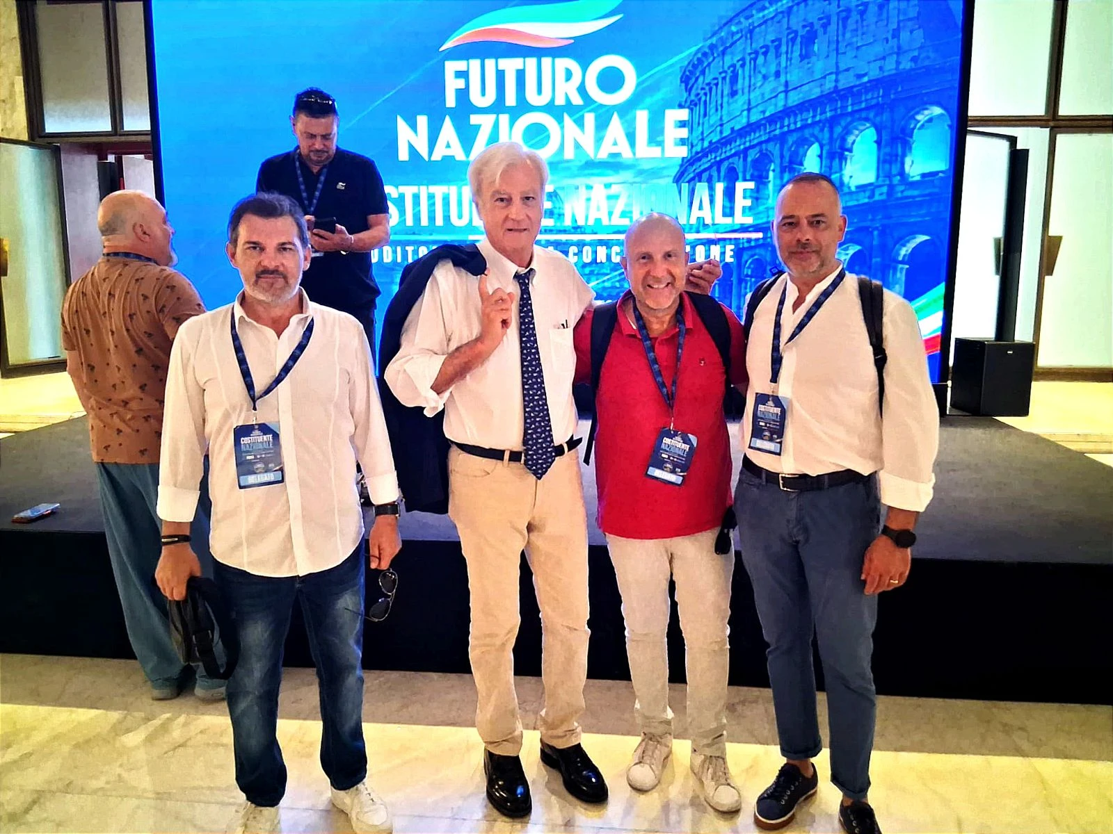 Futuro Nazionale, delegazione catanzarese a Roma: Vannacci sostiene la linea del “buon senso” del partito