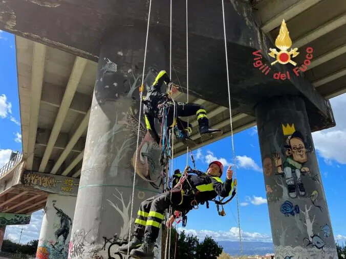 images Recupero, risalita e soccorso: 4 giornate di addestramento per il nucleo speleoalpino fluviale di Catanzaro