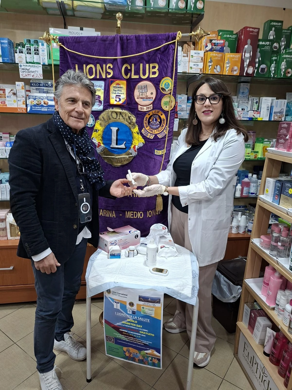 Cropani, iniziativa all'insegna della prevenzione dei Lions Club “Medio Jonio”