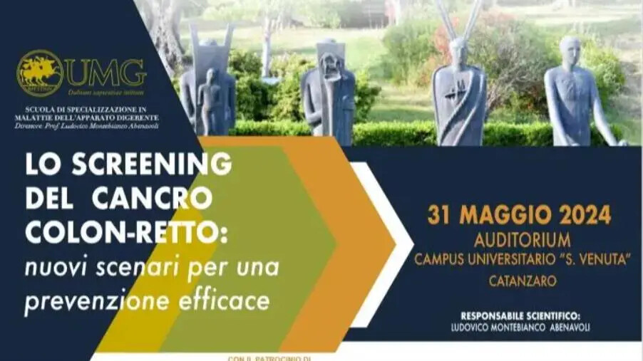 images UMG, venerdì 31 maggio il convegno di prevenzione “Screening del Cancro Colon-Retto" 