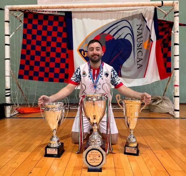 images Futsal, il triplete del Nausicaa e Marino: "Pazienza, lavoro e quel goal da serie B"