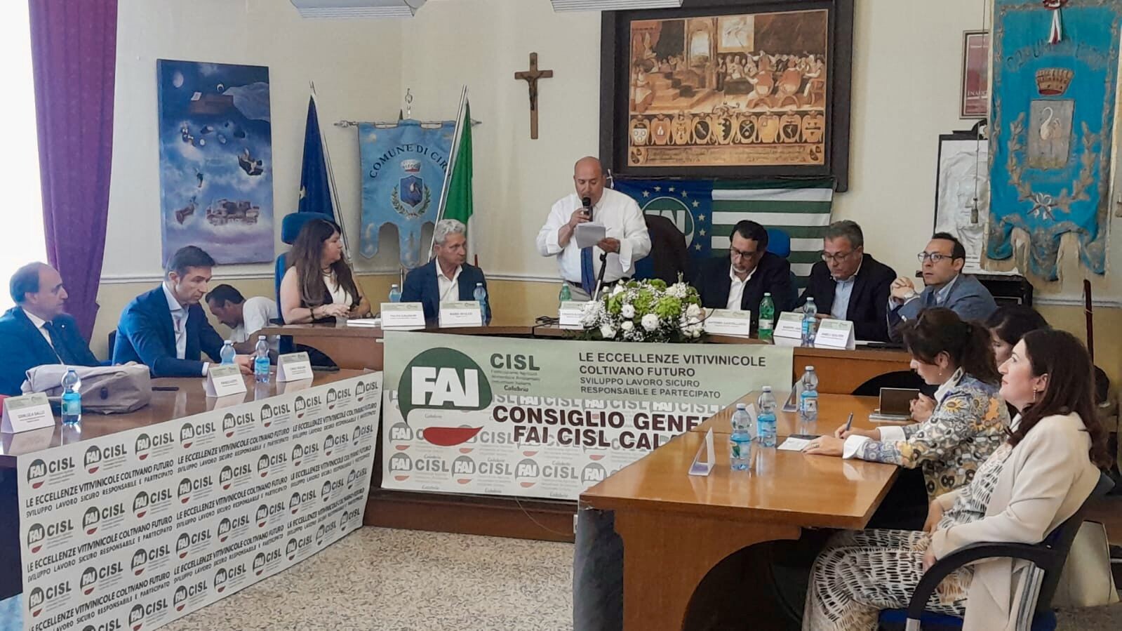 images Le eccellenze vitivinicole coltivano futuro: a Cirò il Consiglio Generale della Fai Cisl calabrese