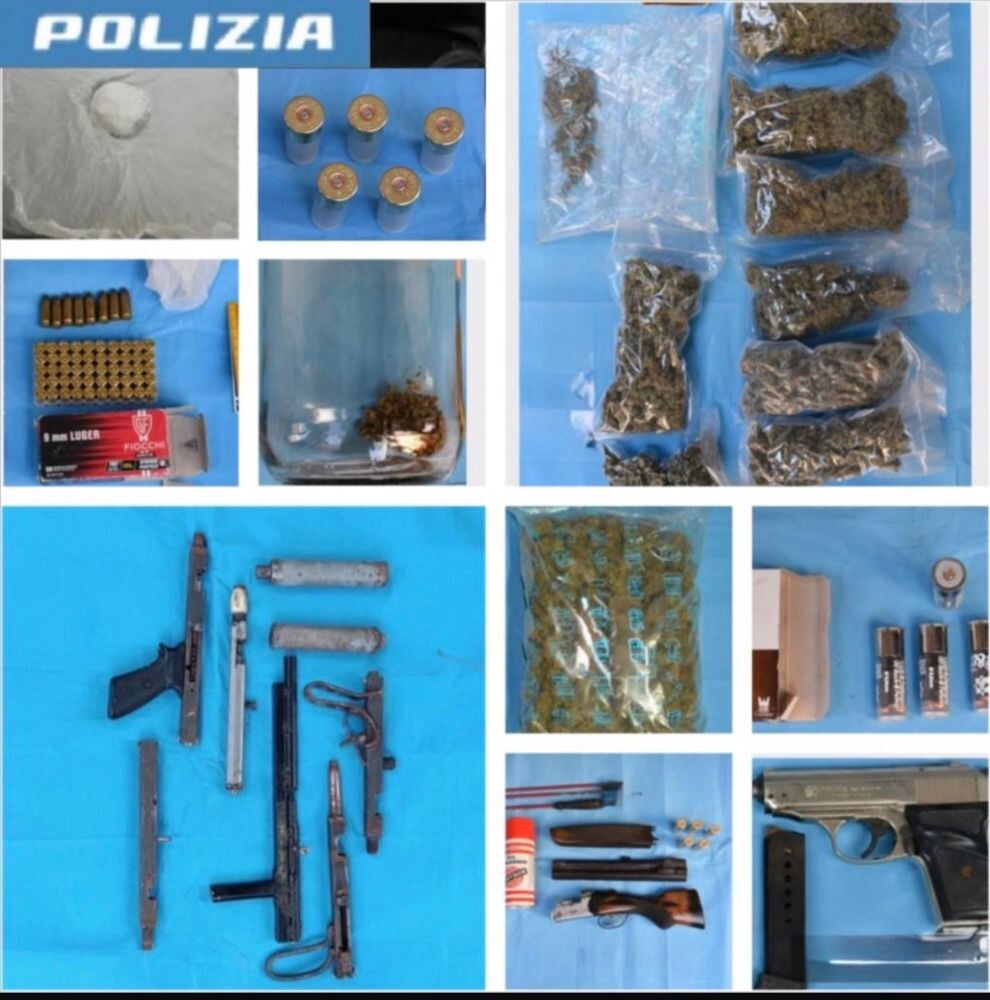 images A Tropea controlli nelle case popolari: trovate armi, munizioni e droga: un arresto