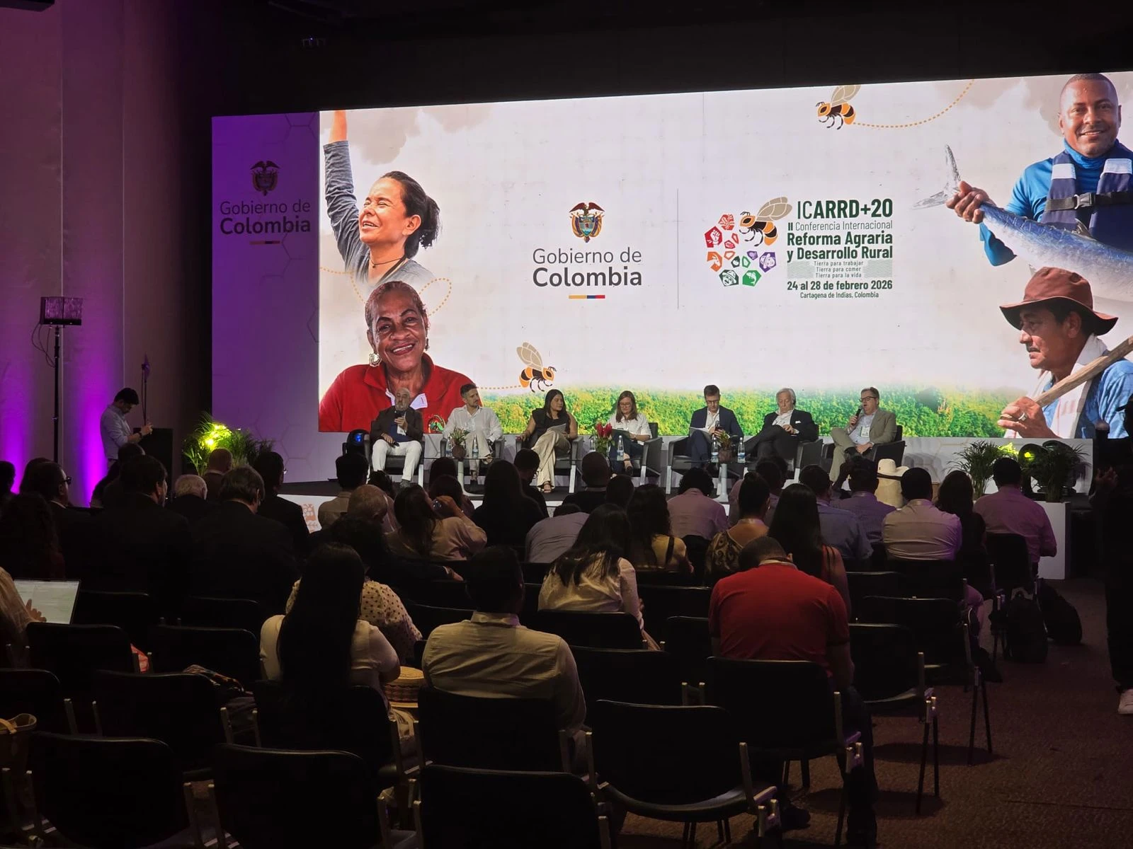 Macrì ( Copagri) esporta l'esperienza calabrese in Colombia alla Conferenza sulla Riforma agraria e lo sviluppo rurale