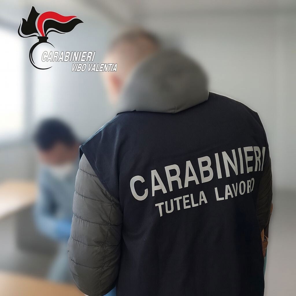 images Vibo Valentia, controlli del Nucleo Ispettorato del Lavoro e del Comando Provinciale

