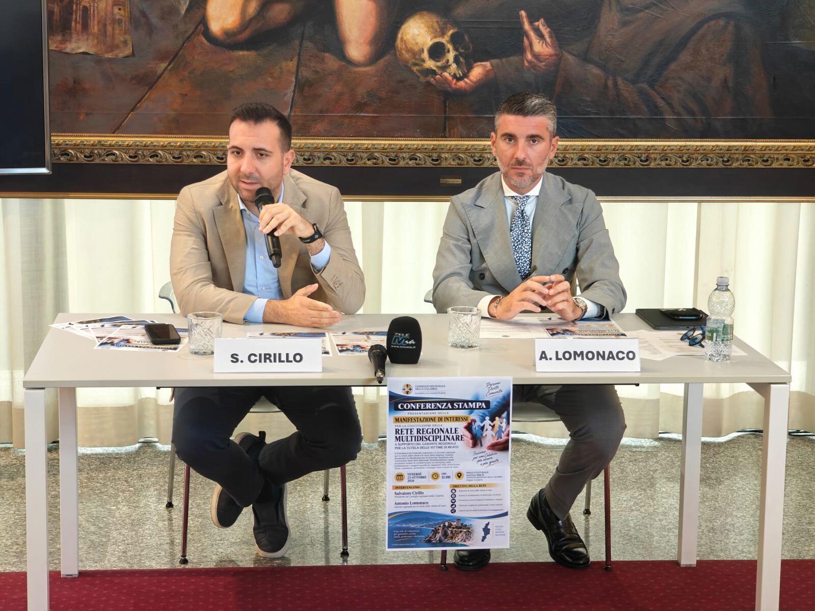 images Nasce la Rete multidisciplinare regionale delle Vittime di reato, Cirillo e Lomonaco: "Costo zero, tempo zero"