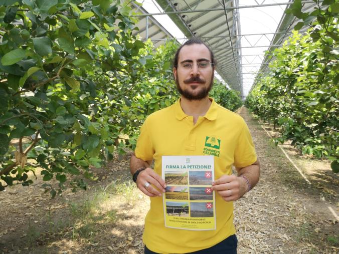 Clima, Coldiretti Calabria: "I giovani agricoltori calabresi lanciano la petizione contro i pannelli mangia suolo" images Clima, Coldiretti Calabria: "I giovani agricoltori calabresi lanciano la petizione contro i pannelli mangia suolo"