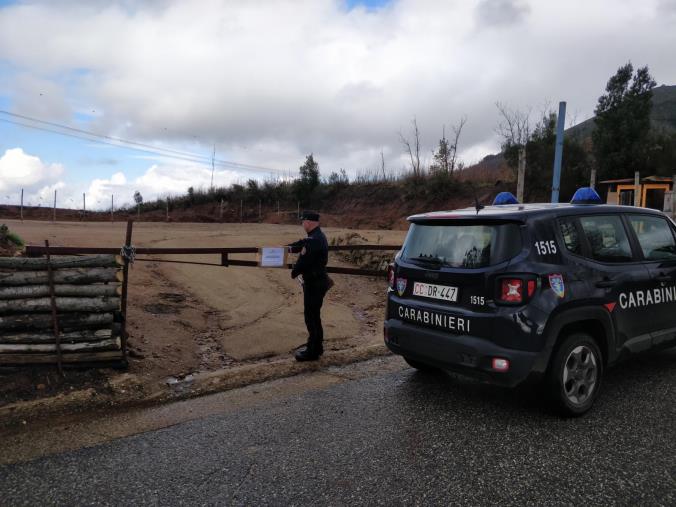 images Nel Reggino il terreno comunale diventa una pista da motocross: denunciato il presidente di un'associazione sportiva e sequestrato un ettaro di un ex bosco 