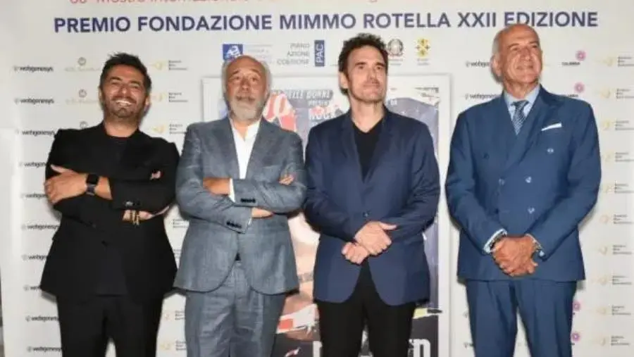 images A Venezia il premio Fondazione Mimmo Rotella consegnato a Matt Dillon e Giorgio Diritti