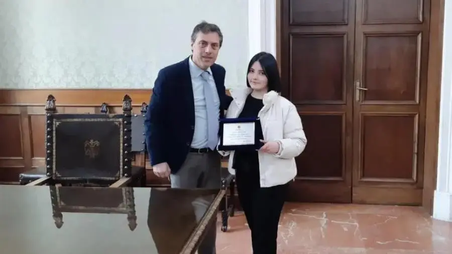 images Dopo la Camera, arriva per Roberta Aiello il riconoscimento dal Comune di Catanzaro