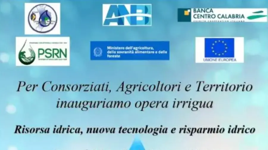 Consorzio di Bonifica Ionio Catanzarese, Gratteri all'inaugurazione dell'opera irrigua images Consorzio di Bonifica Ionio Catanzarese, Gratteri all'inaugurazione dell'opera irrigua