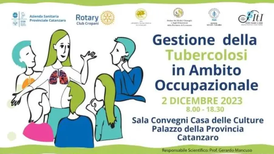 Sabato a Catanzaro il convegno medico sulla gestione della tubercolosi in ambito occupazionale images Sabato a Catanzaro il convegno medico sulla gestione della tubercolosi in ambito occupazionale