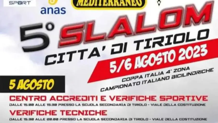 images Si scaldano i motori: al via lo “Slalom Città di Tiriolo”