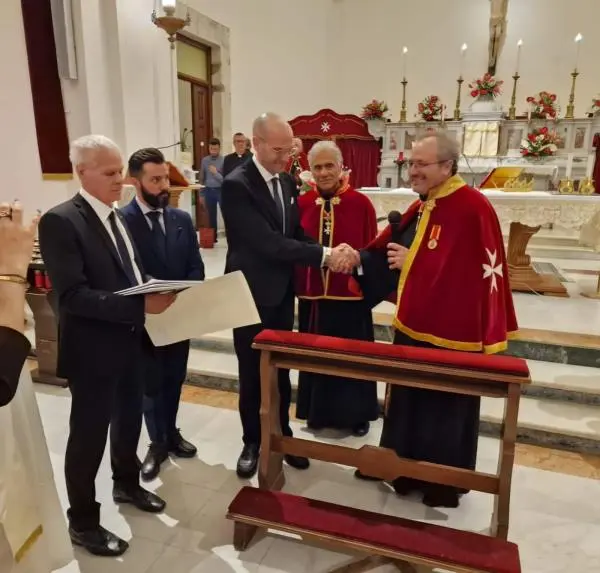 images Catanzaro, gemellaggio tra INA e Reale Arciconfraternita dei Santi Giovanni Battista ed Evangelista dei Cavalieri di Malta ad Honorem