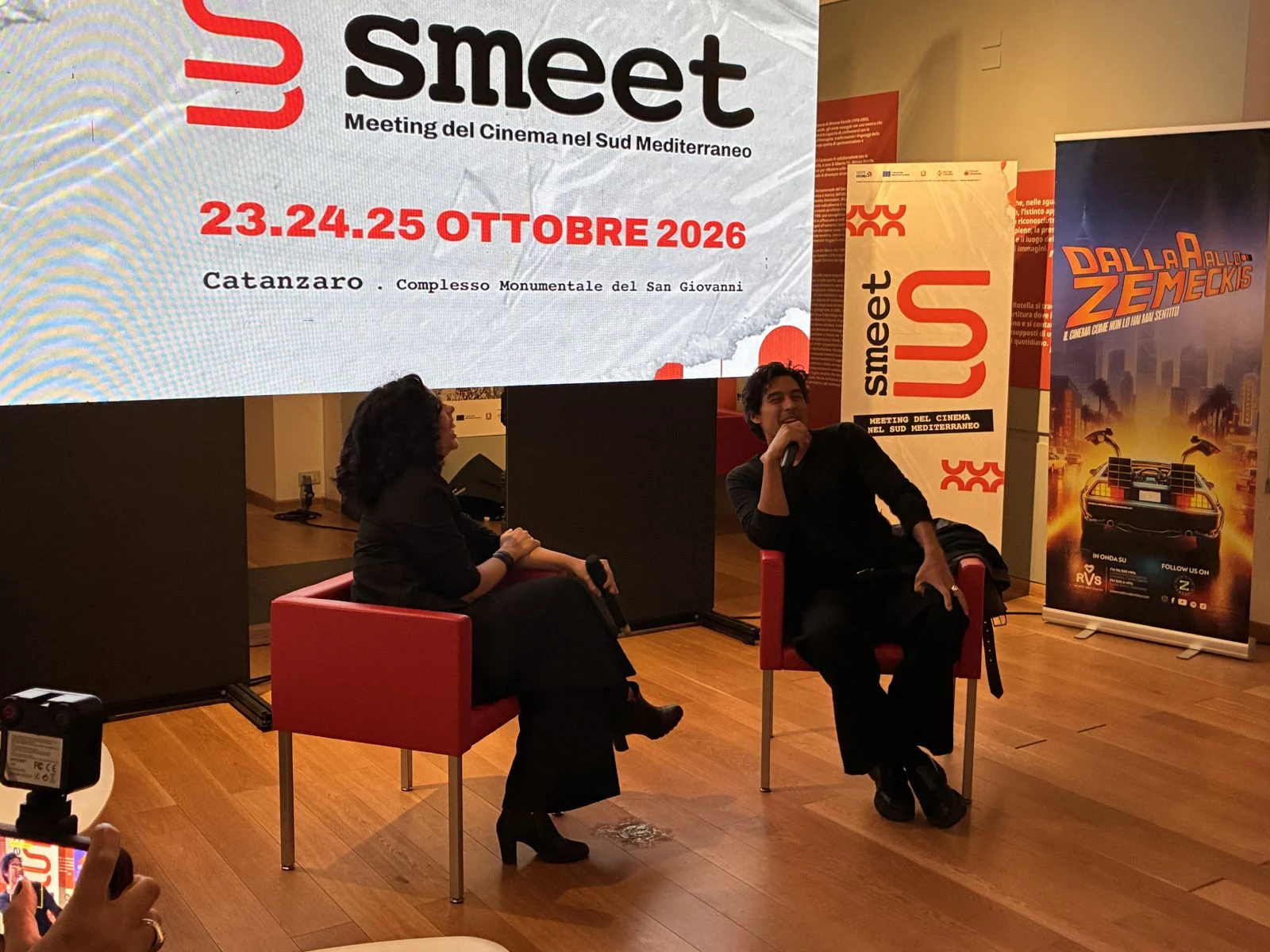 SMEET, Catanzaro riaccoglie Cristiano Caccamo: cinema, radici e nuove produzioni in Calabria