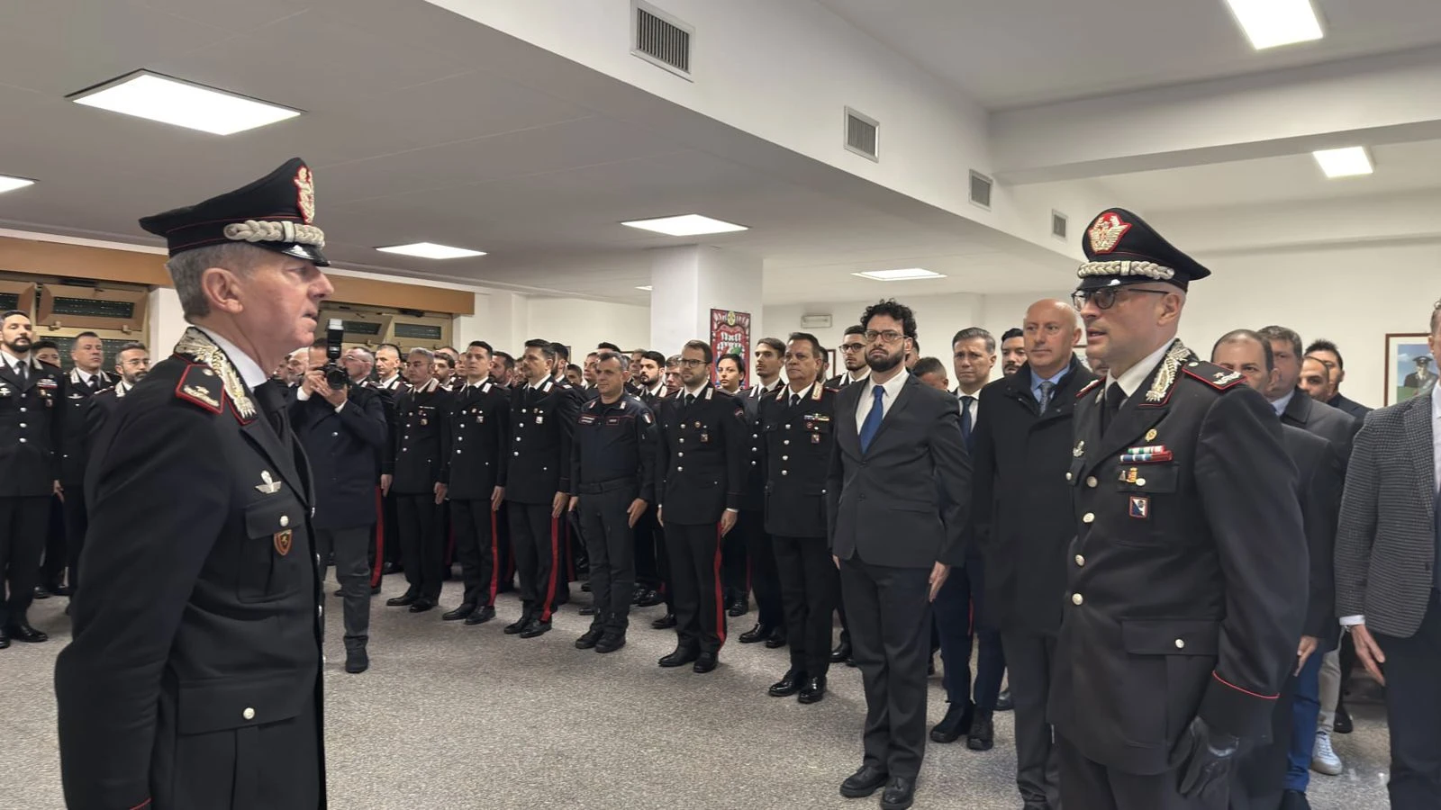 Reggio Calabria, visita istituzionale del Generale di Brigata Riccardo Sciuto