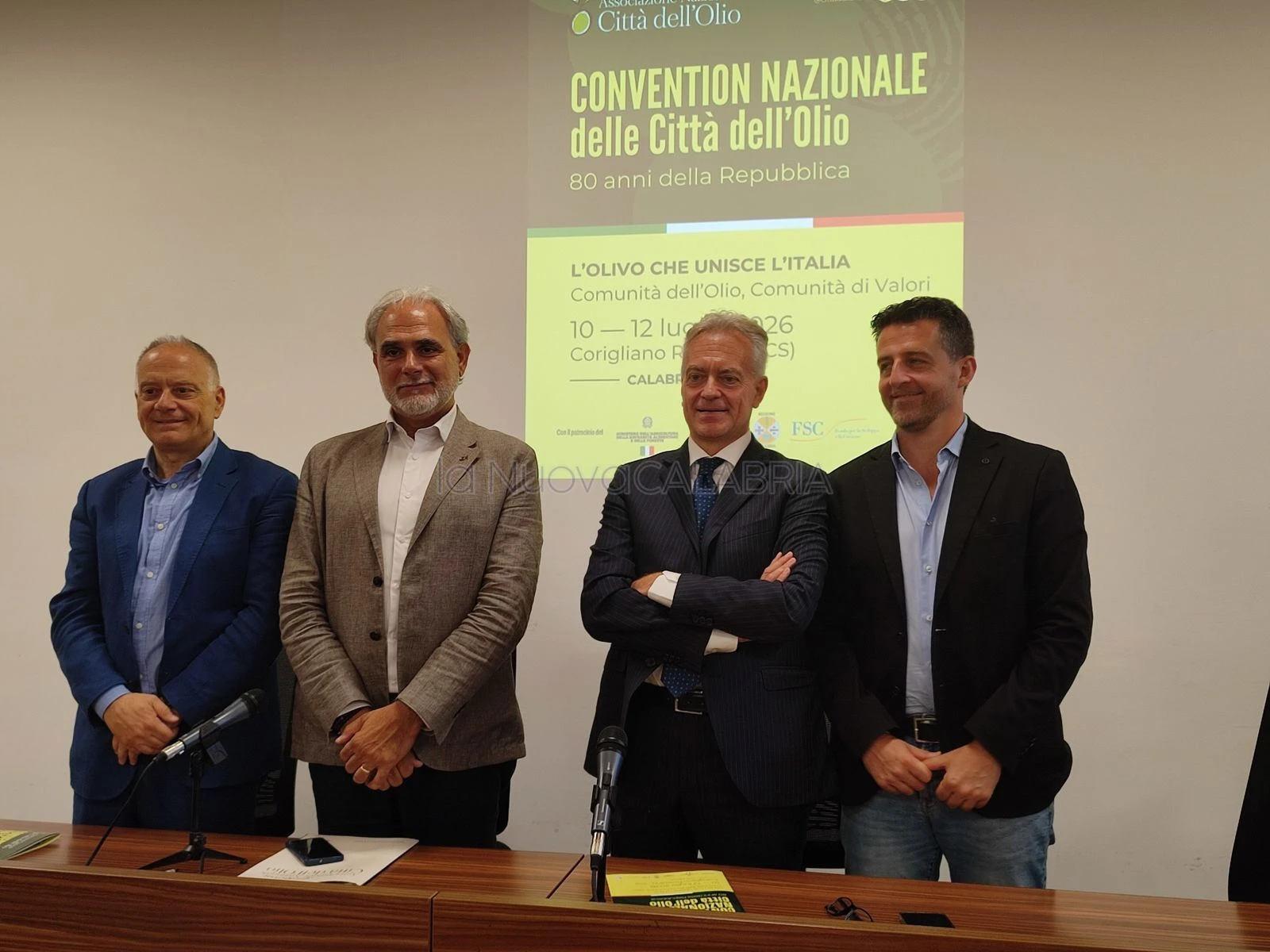 A Corigliano Rossano "L'olivo che unisce l'Italia": presentata la tre giorni in Cittadella Regionale