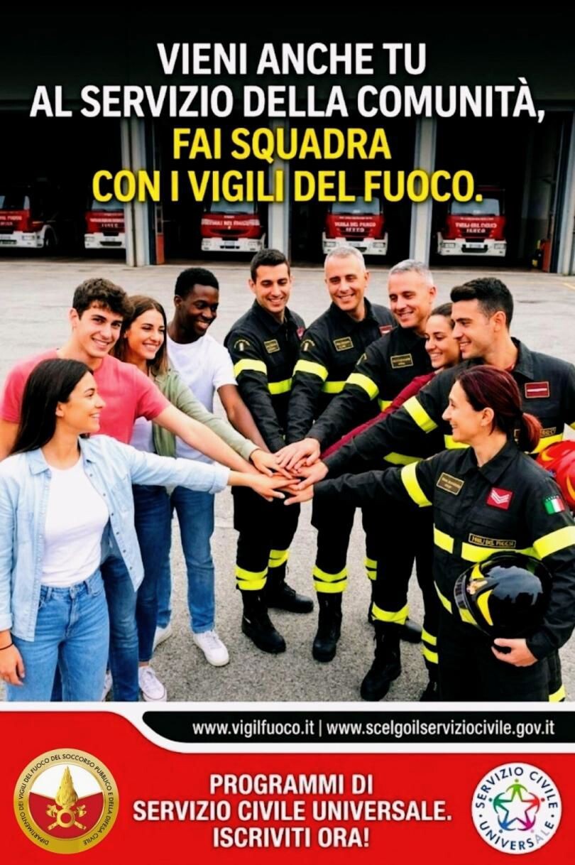 Servizio Civile Universale 2026: ecco i progetti dei Vigili del Fuoco in Calabria images Servizio Civile Universale 2026: ecco i progetti dei Vigili del Fuoco in Calabria