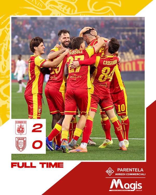 images Serie BKT, CATANZARO vs REGGIANA: 2-0 finale. Le Aquile tornano al successo tra le mure amiche