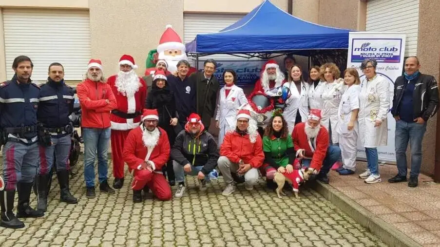 Reggio, Babbo Natale in moto: solidarietà ai piccoli pazienti oncologici dell’Ospedale Morelli images Reggio, Babbo Natale in moto: solidarietà ai piccoli pazienti oncologici dell’Ospedale Morelli