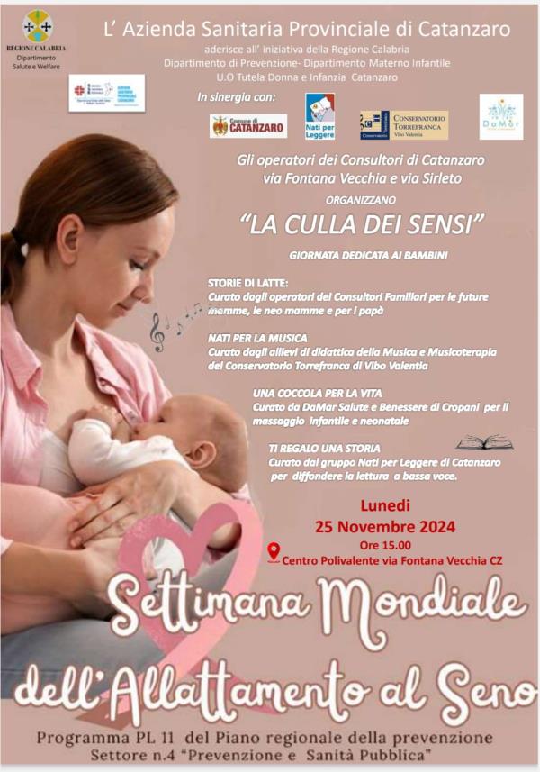 Catanzaro, oggi l'iniziativa “La Culla dei sensi, giornata dedicata ai bambini” images Catanzaro, oggi l'iniziativa “La Culla dei sensi, giornata dedicata ai bambini”