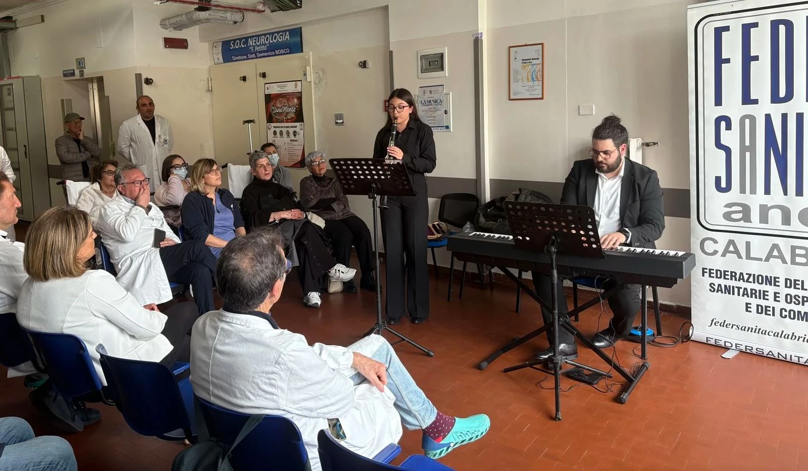 Catanzaro, il Conservatorio Arlia porta la musica in ospedale: "Sviluppa endorfine e sollievo"