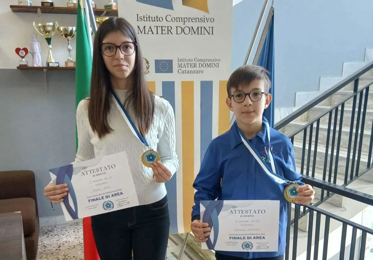 Giochi matematici, l'Ic "Don G. Maraziti" di Marcellinara conquista la finale nazionale