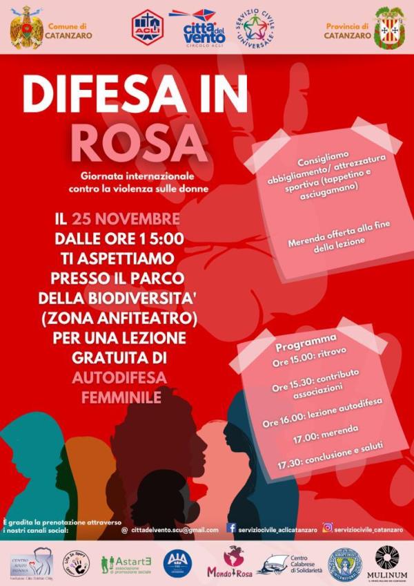 Catanzaro, Giornata contro violenza sulle donne: lezione di autodifesa al Parco della Biodiversità images Catanzaro, Giornata contro violenza sulle donne: lezione di autodifesa al Parco della Biodiversità