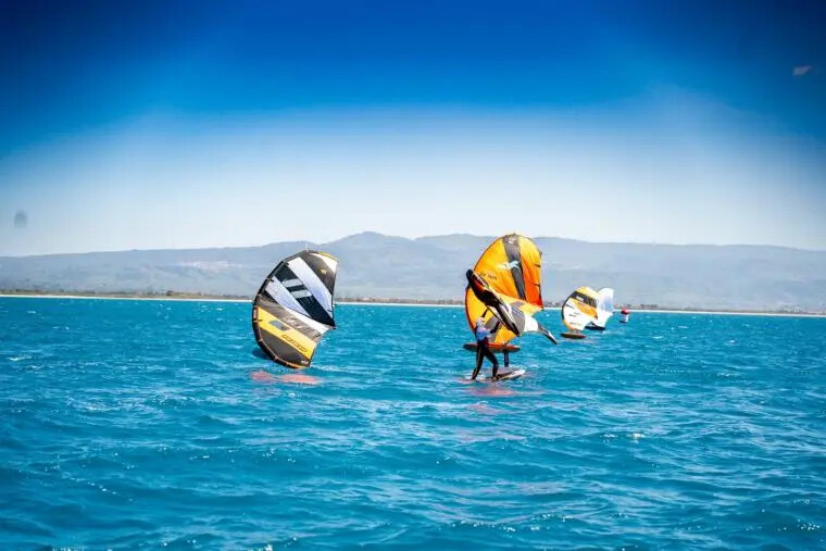 images Gizzeria, apre la stagione sportiva 2025 con il Wing Foil National Grand Slam  