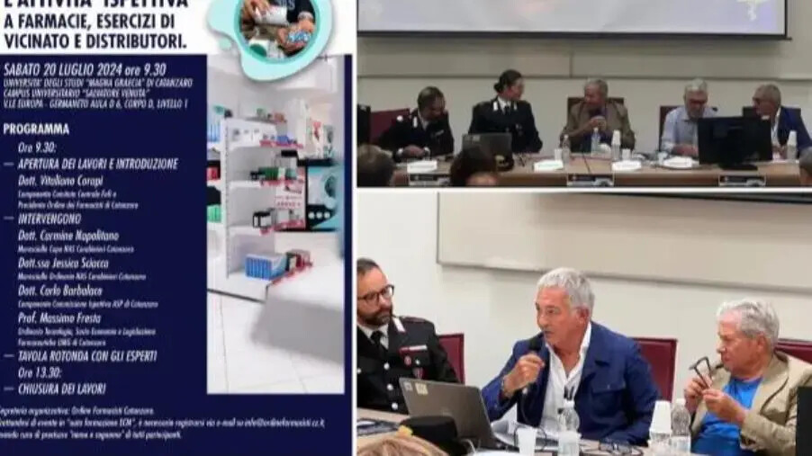 Attività ispettiva dei Nas e dell’Asp, l'Umg ospita l'evento dei Farmacisti images Attività ispettiva dei Nas e dell’Asp, l'Umg ospita l'evento dei Farmacisti