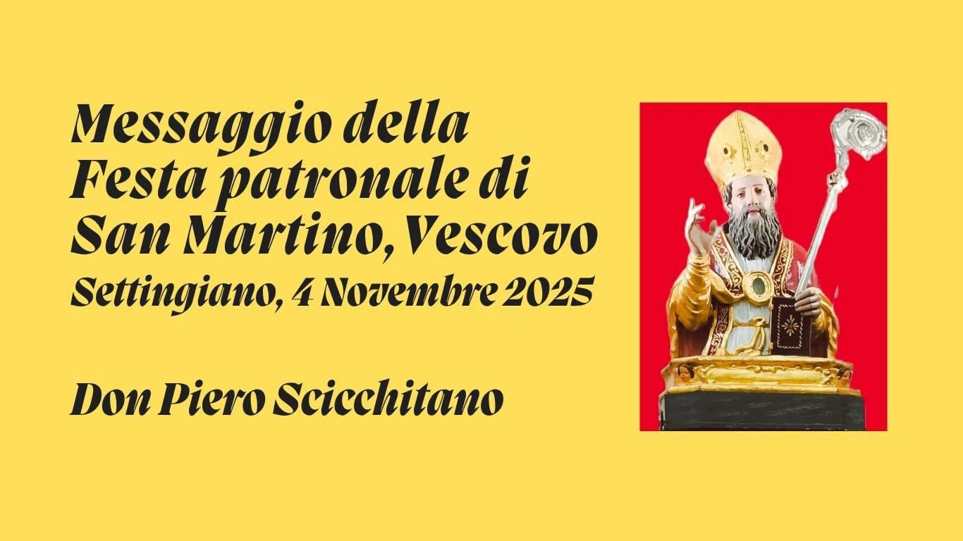 A Settingiano il messaggio forte e il grido di speranza di don Piero Scicchitano per la Festa patronale  