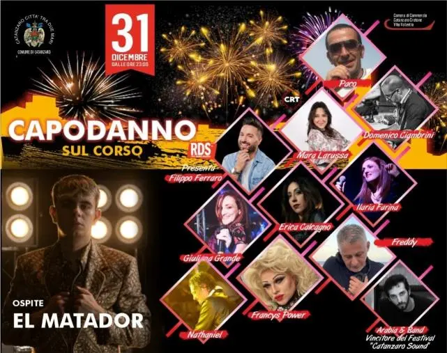 Capodanno a Catanzaro, tutti gli ospiti e parcheggi e navette gratuiti per l'intera notte images Capodanno a Catanzaro, tutti gli ospiti e parcheggi e navette gratuiti per l'intera notte