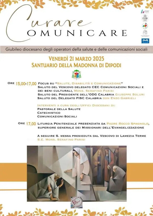 Giubileo diocesano per gli operatori della comunicazione: salute e catechisti al Santuario di Dipodi images Giubileo diocesano per gli operatori della comunicazione: salute e catechisti al Santuario di Dipodi