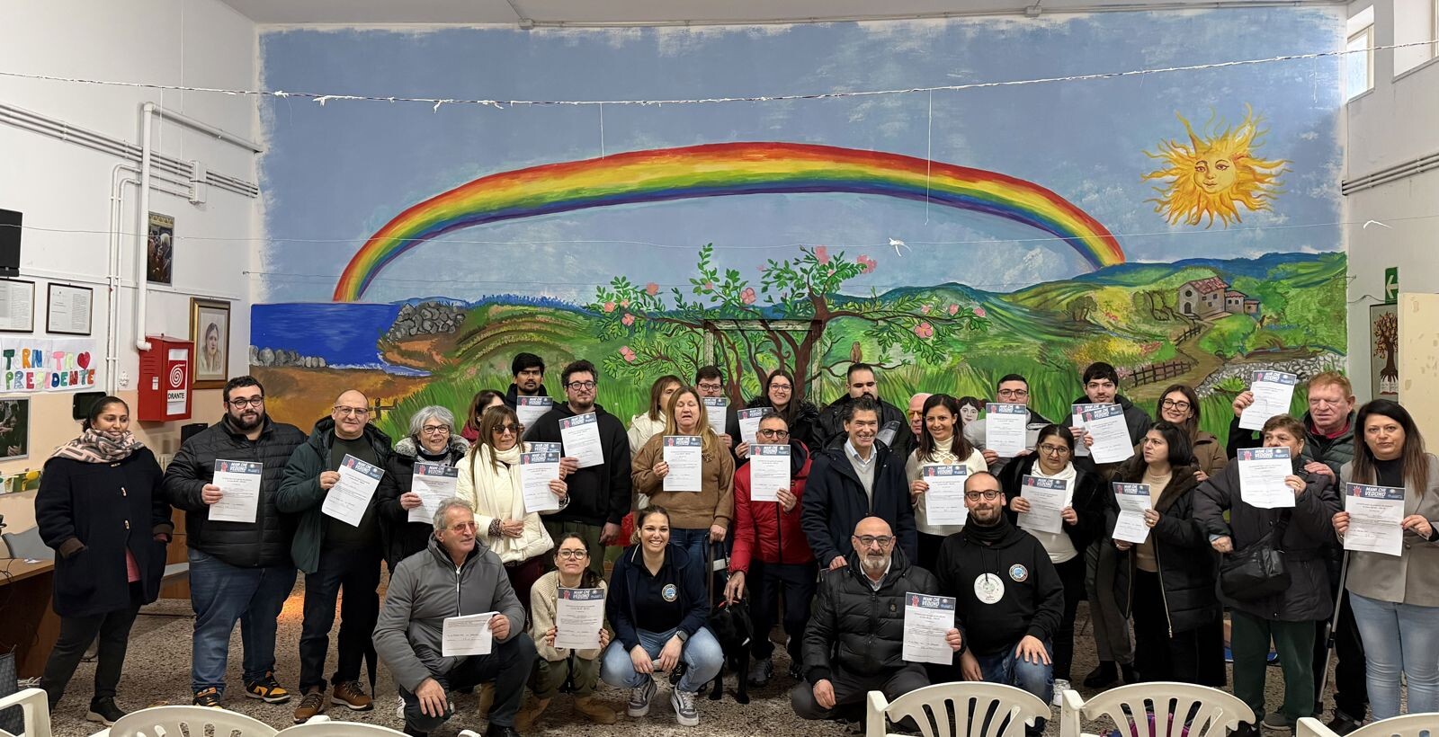 images A Catanzaro nella sede dell’Unione Ciechi e Ipovedenti  con “Mani che vedono”  l’inclusione diventa vita salvata