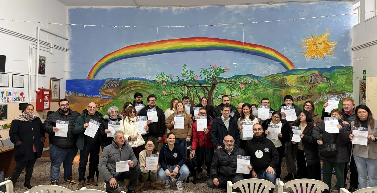 A Catanzaro nella sede dell’Unione Ciechi e Ipovedenti  con “Mani che vedono”  l’inclusione diventa vita salvata