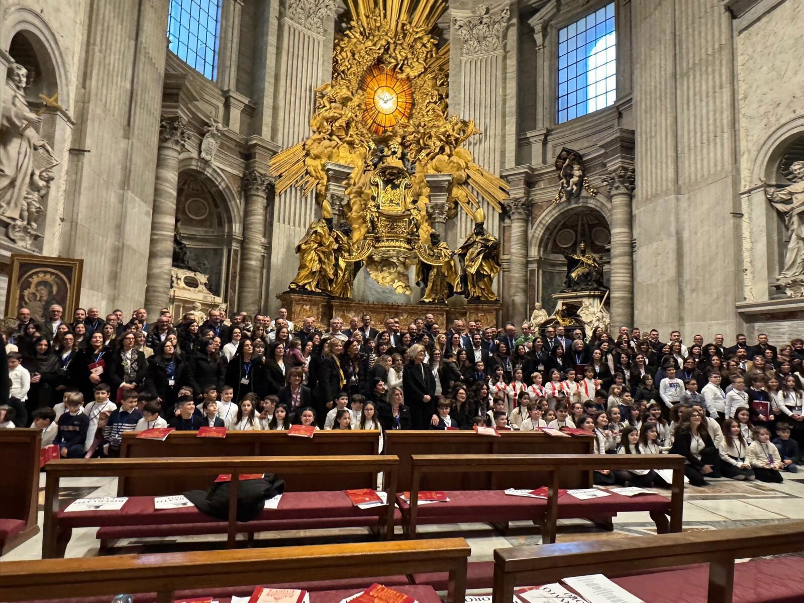 images Educare alla comunità: l’IC “Erodoto” di Corigliano-Rossano in Vaticano con bambini, famiglie e scuola