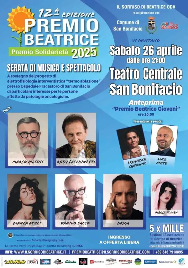 images Zicchinella riceve il “Premio Beatrice”: riconoscimento alla solidarietà 
