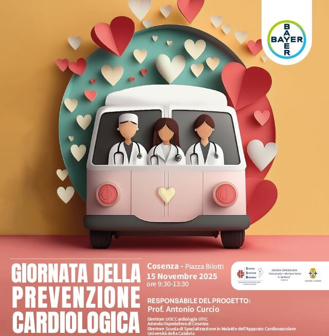 images Cosenza, l'Annunziata in campo per la prevenzione cardiologica: il 15 novembre controlli gratuiti in piazza Bilotti