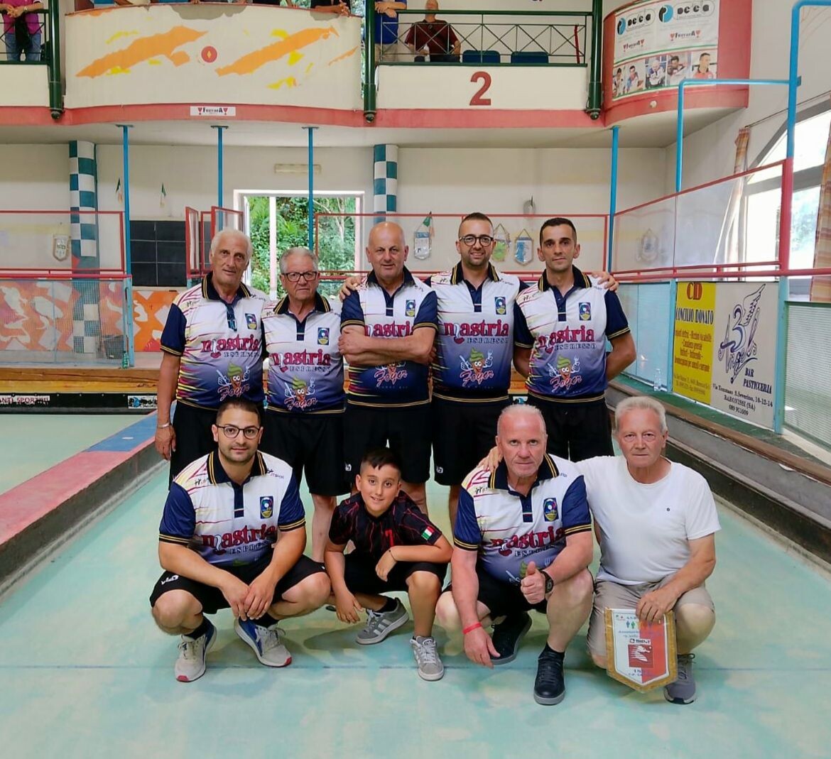 images Catanzaro, la Bocciofila Tomassi ASD vola ancora alle finali dei Campionati Italiani